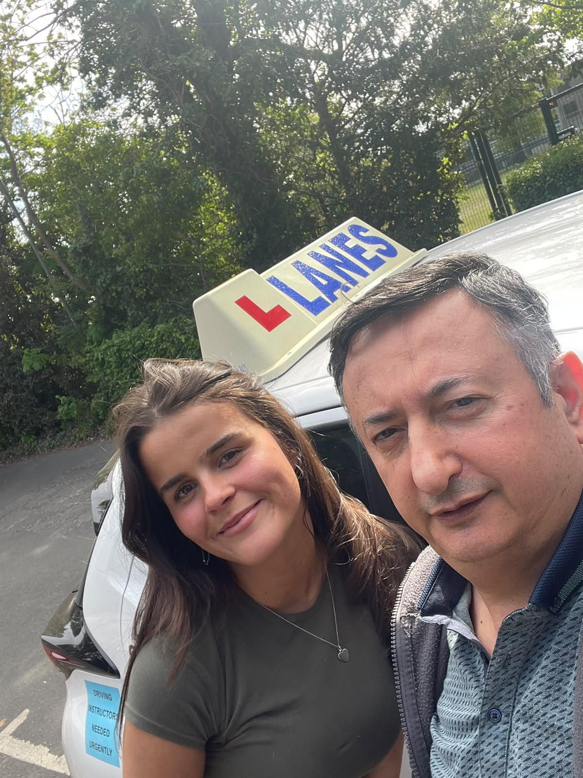 Happy learner driver at Terry’s Driving School in Bromley - customer photo 10