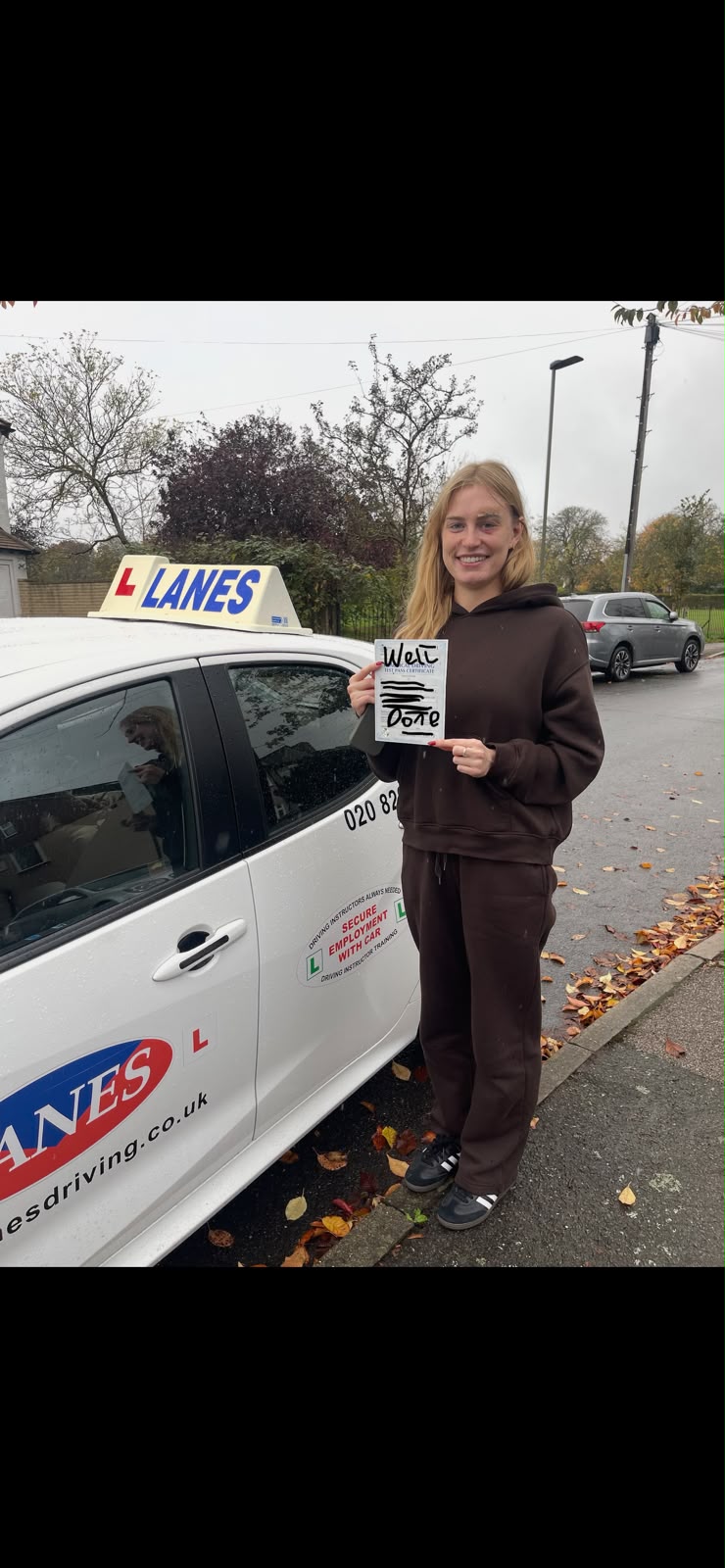 Happy learner driver at Terry’s Driving School in Bromley - customer photo 4